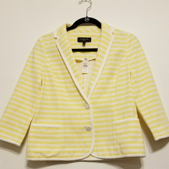 Talbots Jackets & Blazers - Talbots textured stripe blazer